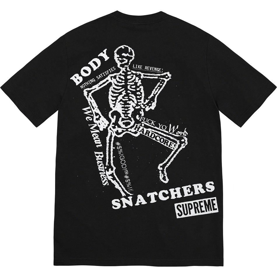 Camiseta Supreme Body Snatchers Tee Negras | Supreme 390FM